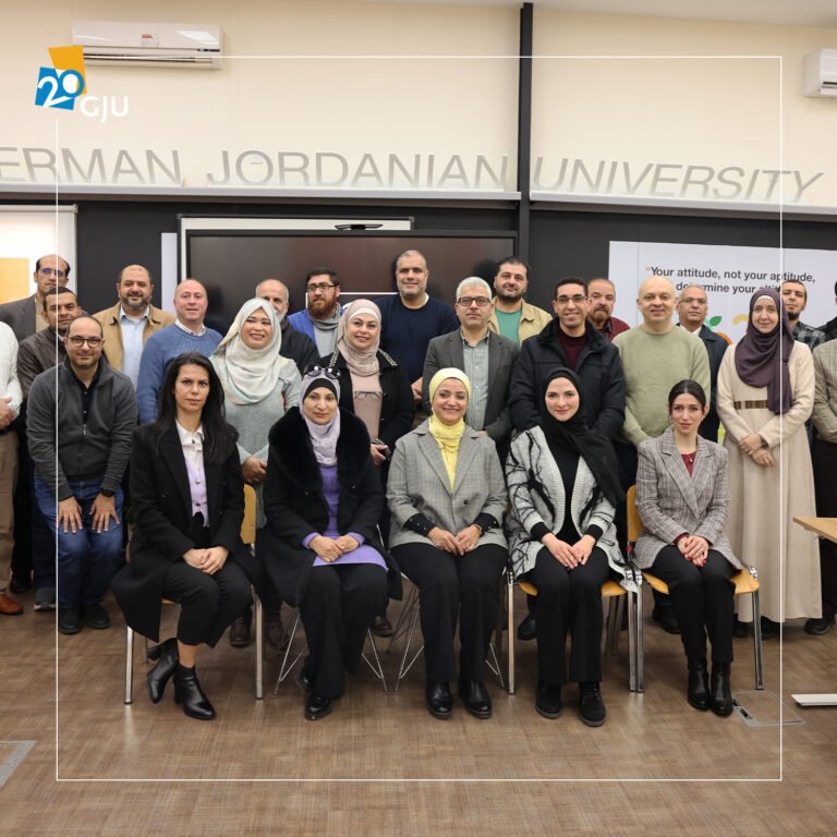 الجامعة الألمانية الأردنية تختتم بنجاح برنامج تعزيز تجارب التعلم الرقمي الجامعي