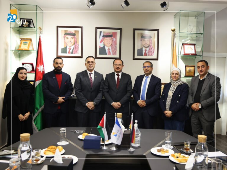 وفد من شركة “علم” السعودية يزور الجامعة الألمانية الأردنية لتعزيز التعاون في الابتكار وريادة الأعمال