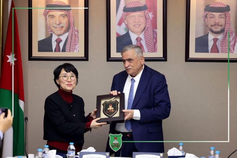 الجامعة الأردنية تبحث مع الوكالة الكورية للتعاون الدولي البدء بتنفيذ مشروع إنشاء معهد تقني بتمويل كوري يبلغ 11 مليون دولار