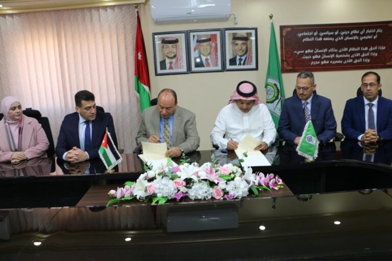 جامعة جرش توقع مذكرة تفاهم مشتركة مع شركة مسارات في دبي