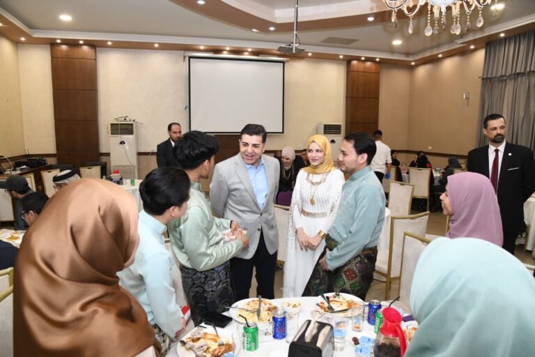 جامعة العلوم والتكنولوجيا الأردنية تنظم إفطارًا رمضانيًا لطلبة الجاليات العربية والأجنبية