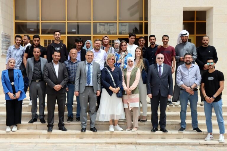 وفد أكاديمي من جامعة “College of Business Administration” في لاتفيا يزور جامعة الحسين بن طلال