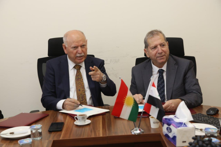 رئيس جامعة عمان العربية يزور إقليم كردستان العراق بدعوة من جامعة تيشك ويوقع اتفاقيات تعاون