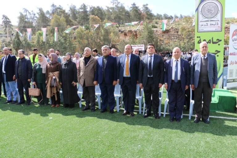 جامعة جرش تحتفل بالطلبة الجدد