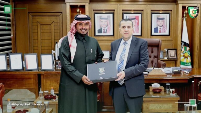 الملحق الثقافي القطري يشيد بجامعة البلقاء التطبيقية ودورها في دعم الطلبة القطريين