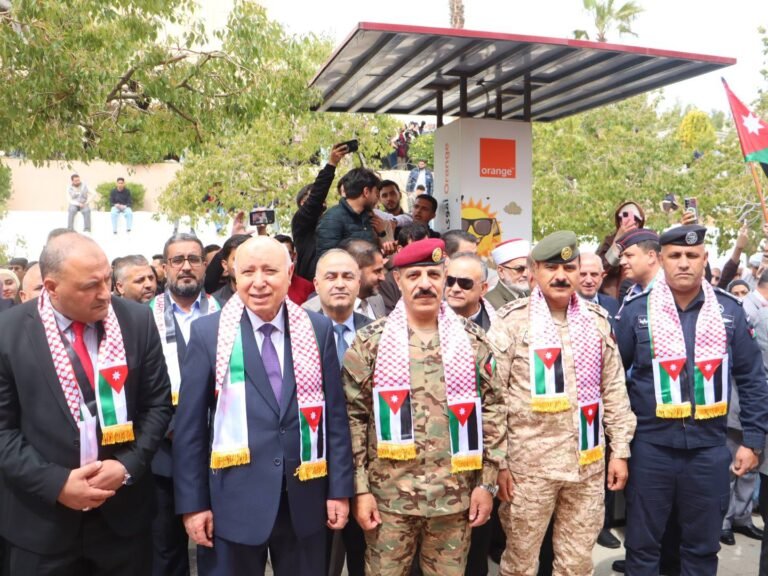 جامعة مؤتة تحتفي بيوم العلم الأردني وتؤكد قيم الانتماء الوطني